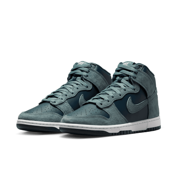Nike Dunk High PRM Armory Navy Angle 2