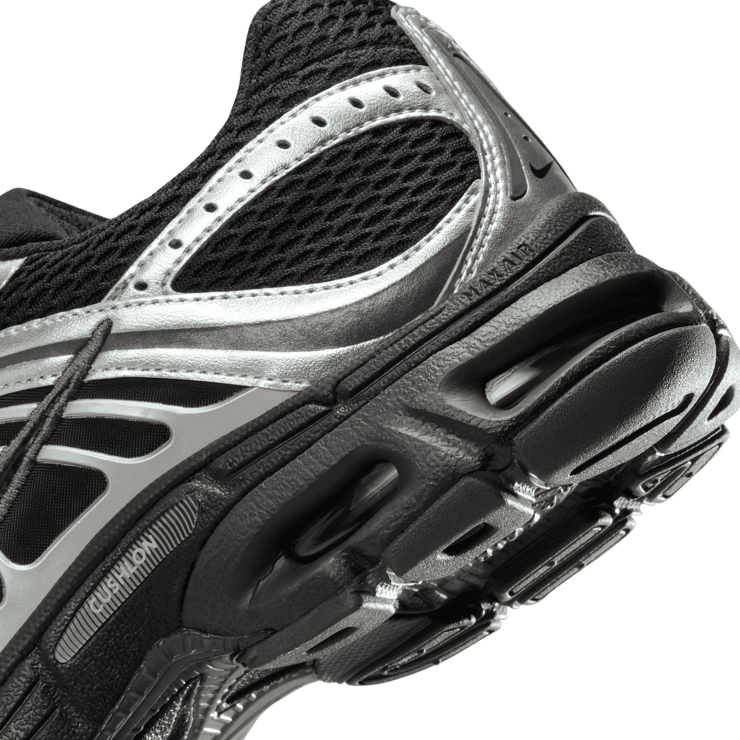 Nike Air Max Moto 2K Black Metallic Silver (W) Angle 4