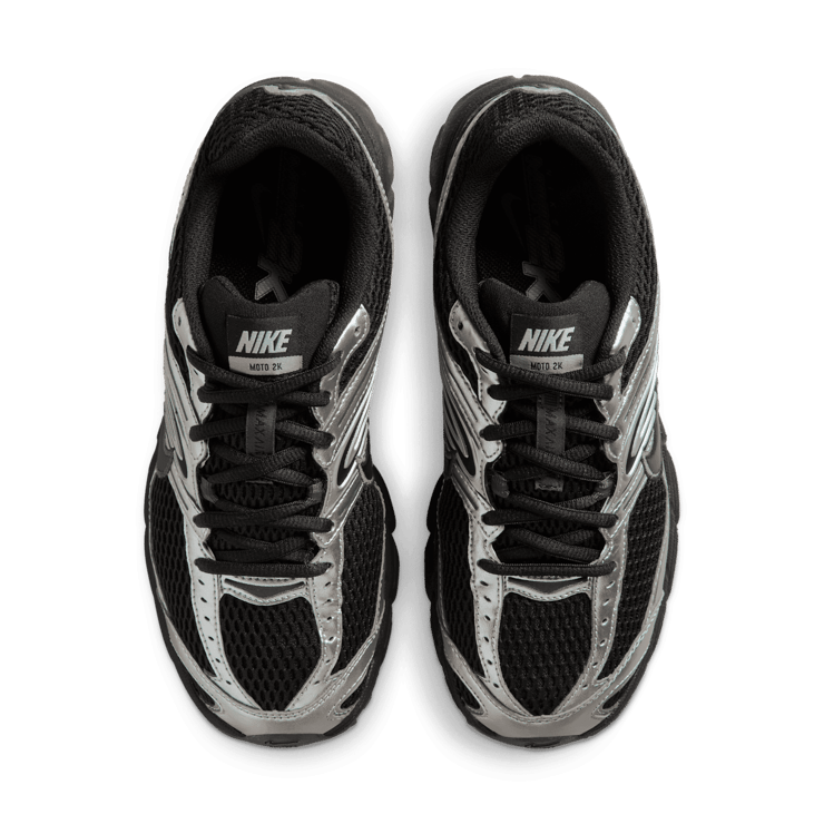 Nike Air Max Moto 2K Black Metallic Silver (W) Angle 2