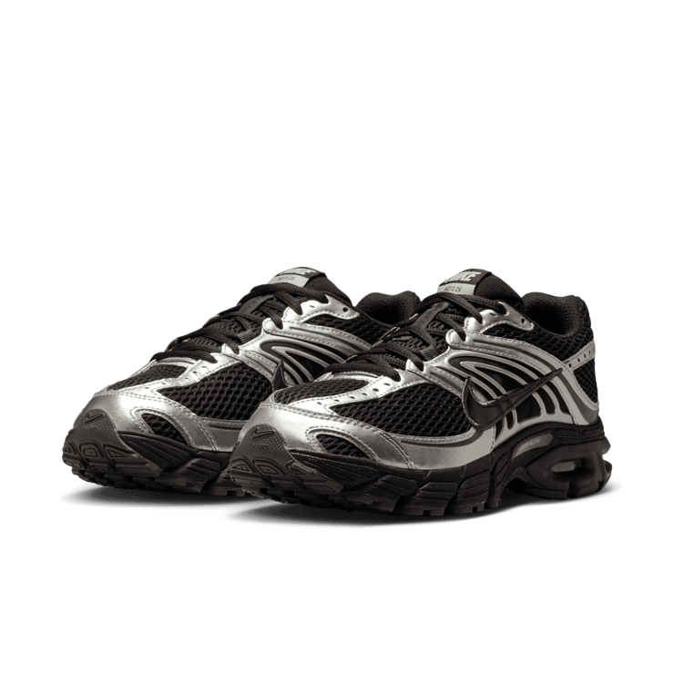 Nike Air Max Moto 2K Black Metallic Silver (W) Angle 1