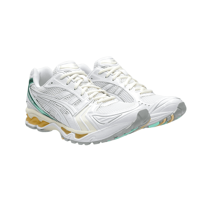 ASICS Gel-Kayano 14 White Mint Gold Angle 0