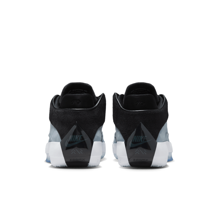 Air Jordan 40 Blue Suede Angle 2