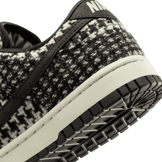 Nike Dunk Low Harris Tweed Black White (W) Angle 7