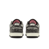 Nike Dunk Low Harris Tweed Black White (W) Angle 5