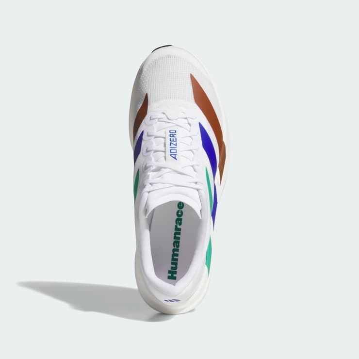 adidas Adizero Evo SL Pharrell Williams Humanrace Footwear White Angle 4