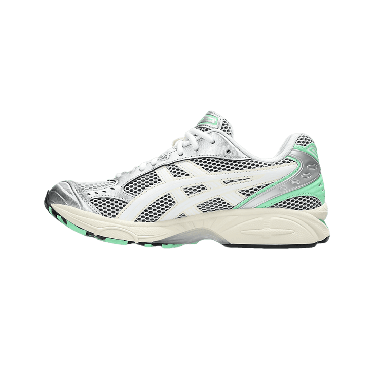 ASICS Gel-Kayano 14 Silver Lime Angle 2