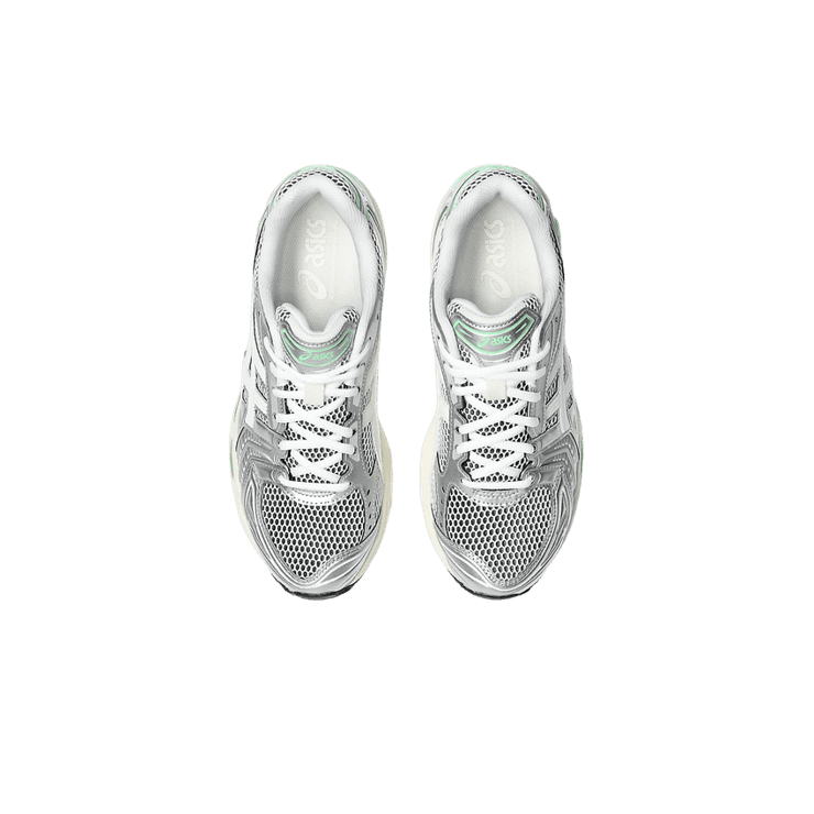 ASICS Gel-Kayano 14 Silver Lime Angle 4