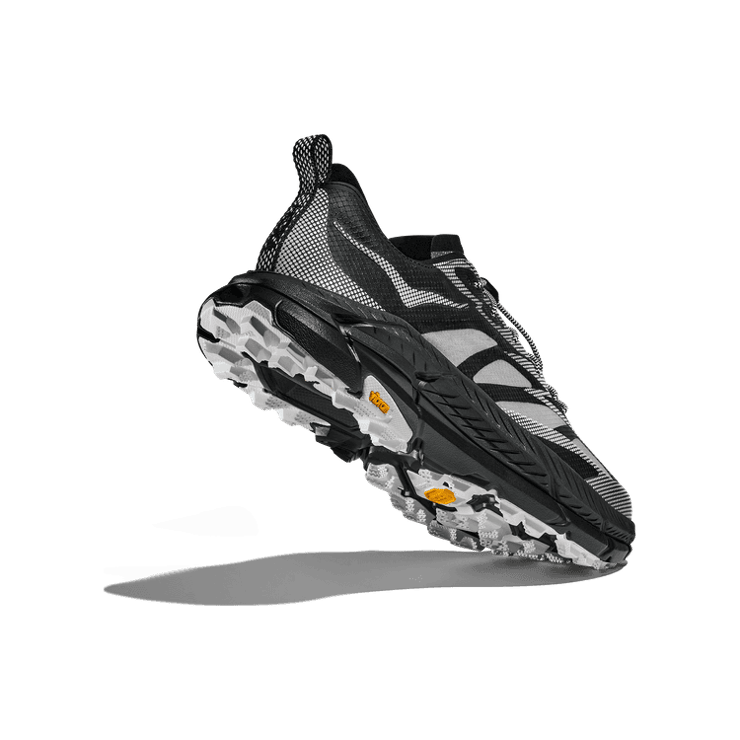 Hoka One One Mafate Speed 4 Lite Black White Angle 2