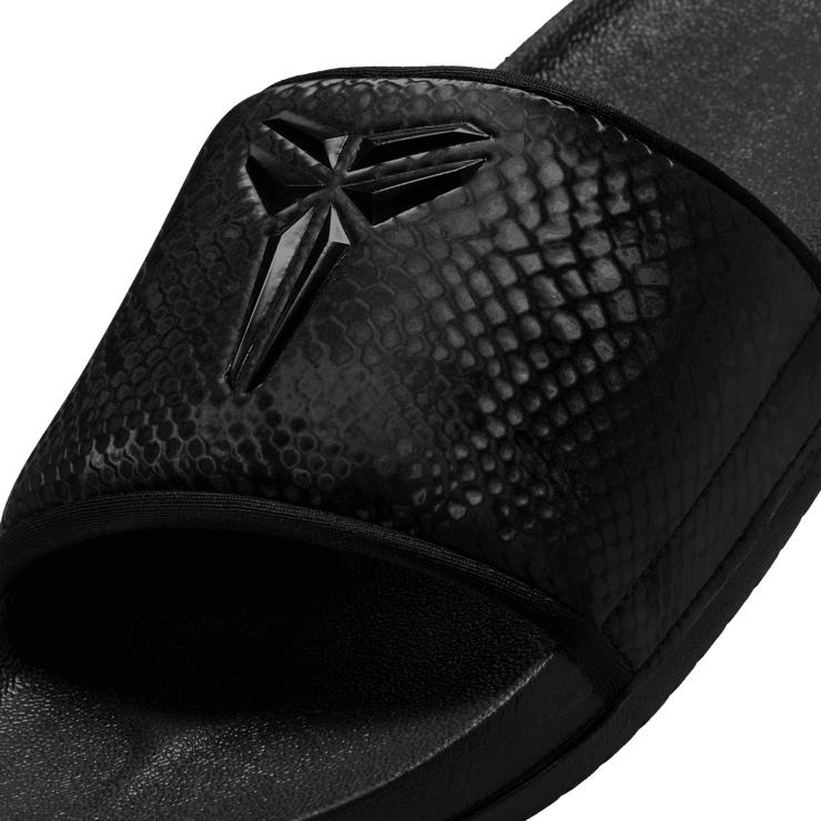Nike Kobe Offcourt Slide Triple Black Angle 1