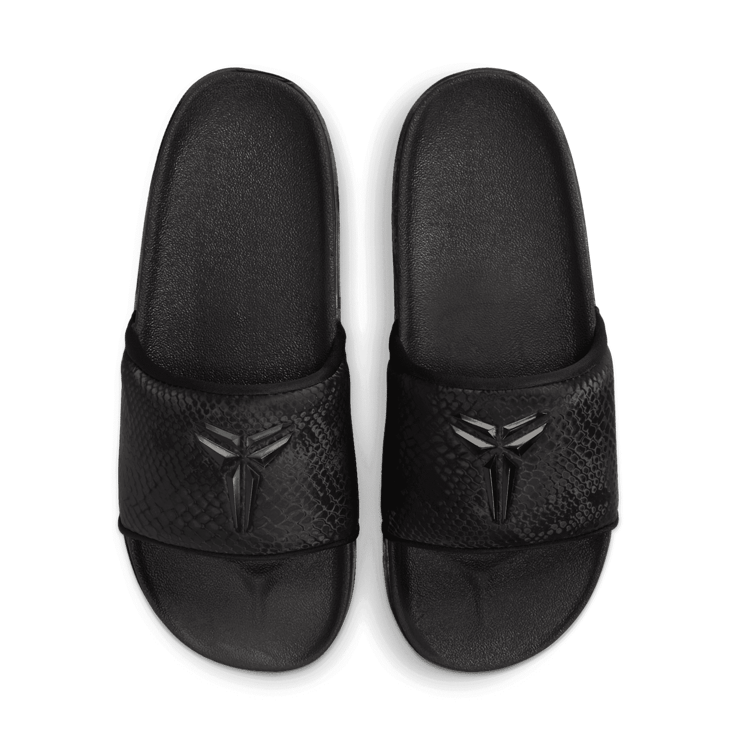 Nike Kobe Offcourt Slide Triple Black Angle 2