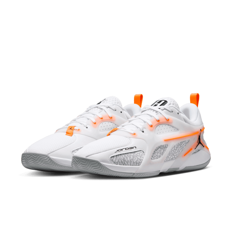 Jordan Heir Total Orange Wolf Grey Angle 3