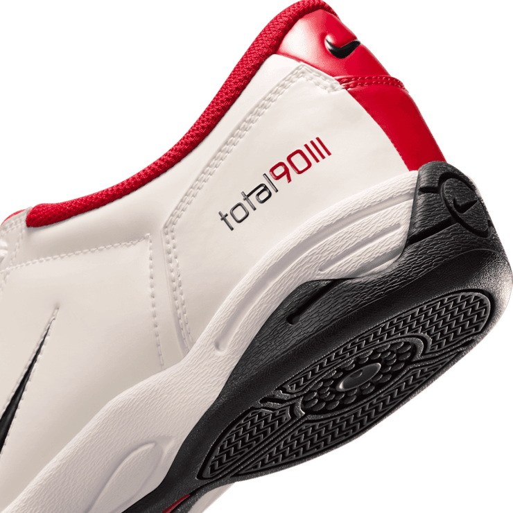 Nike Total 90 III White Gym Red  Angle 4