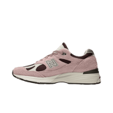 New Balance 991v2 MiUK Pink Mauve Angle 0