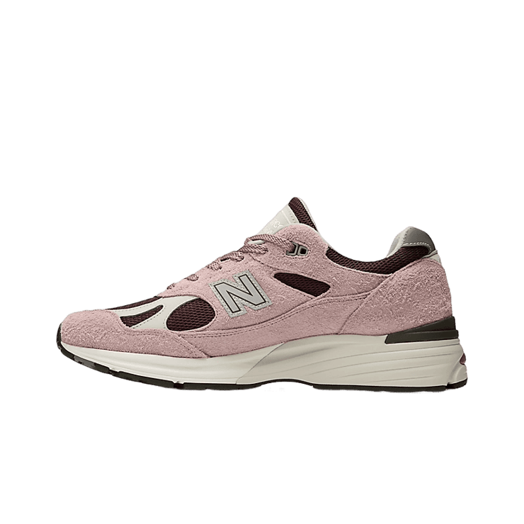 New Balance 991v2 MiUK Pink Mauve Angle 0