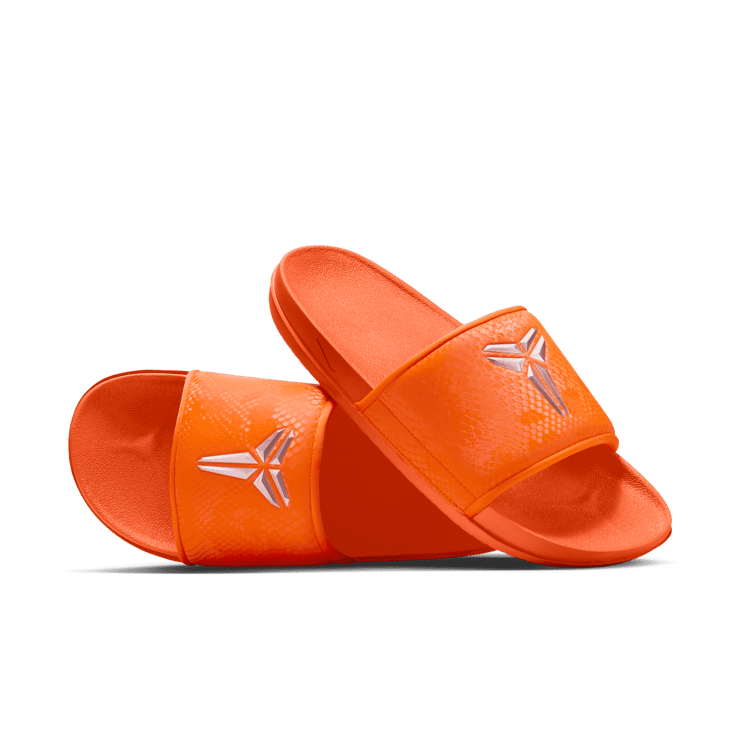 Nike Offcourt Slide Kobe Bryant Safety Orange Angle 1