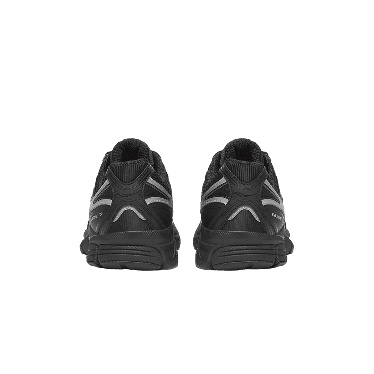 Saucony ProGrid Guide 7 Black Silver Angle 2