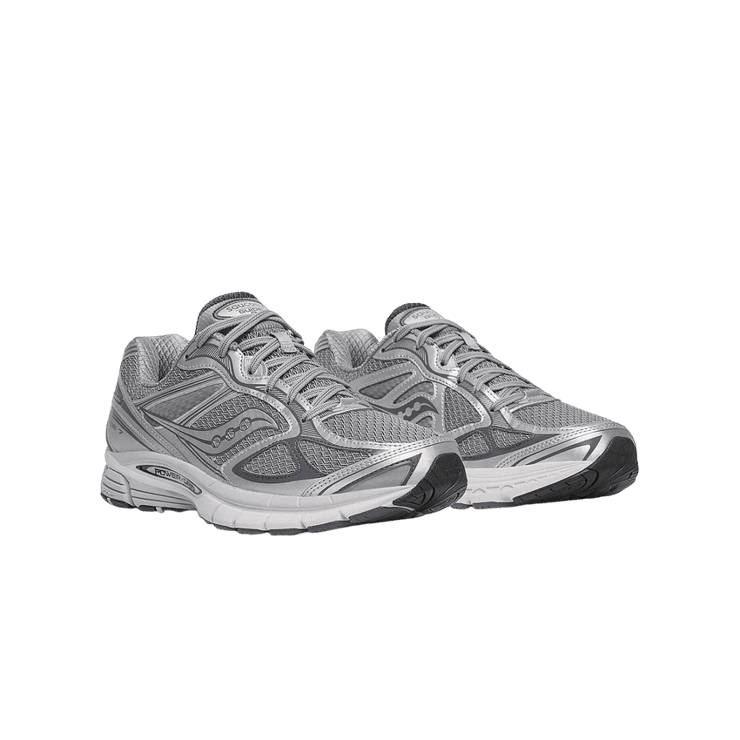 Saucony ProGrid Guide 7 Grey Silver Angle 0