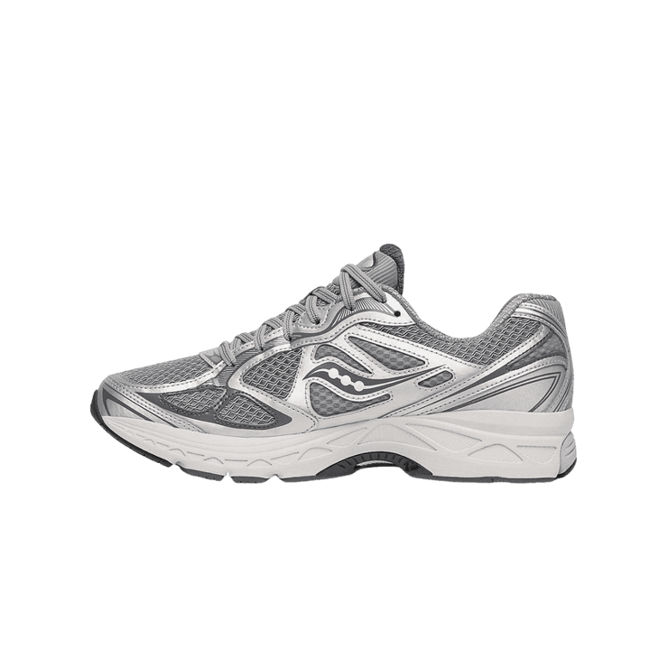 Saucony ProGrid Guide 7 Grey Silver Angle 1