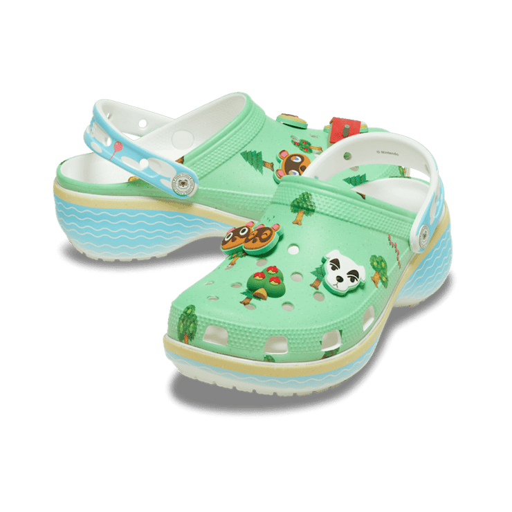 Crocs Platform Clog Animal Crossing Angle 0