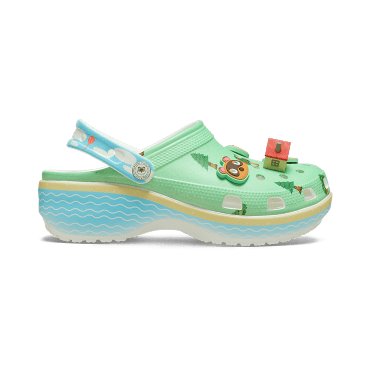 Crocs Platform Clog Animal Crossing Angle 1
