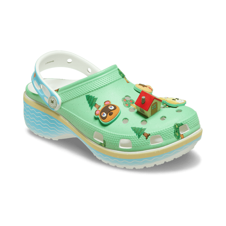 Crocs Platform Clog Animal Crossing Angle 3