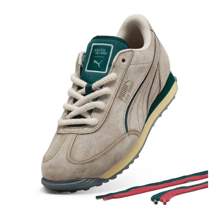 Puma Easy Rider Squid Game Alpine Snow Dark Myrtle Angle 3