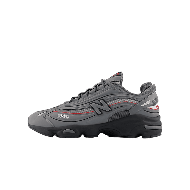 New Balance 1000 Grey Red Angle 4