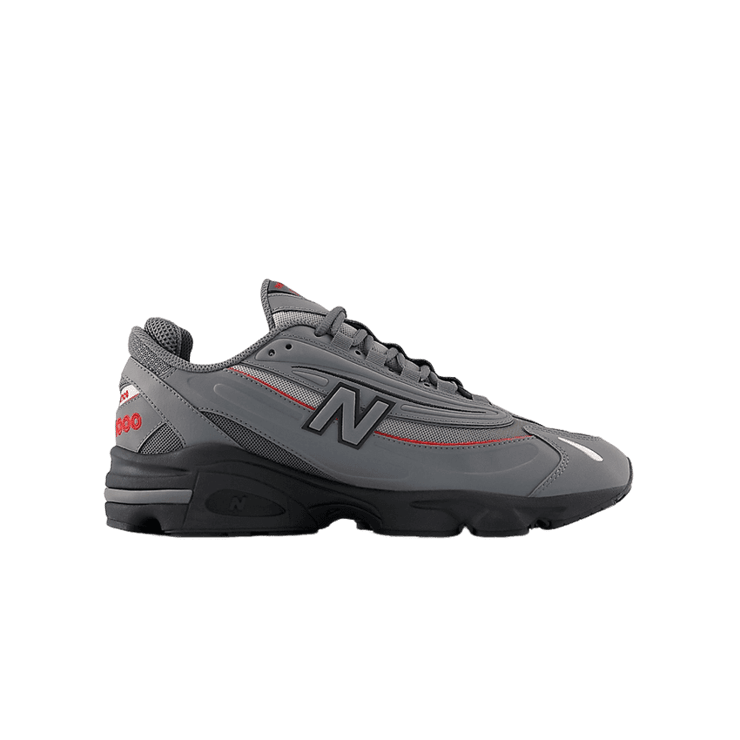 New Balance 1000 Grey Red Angle 5