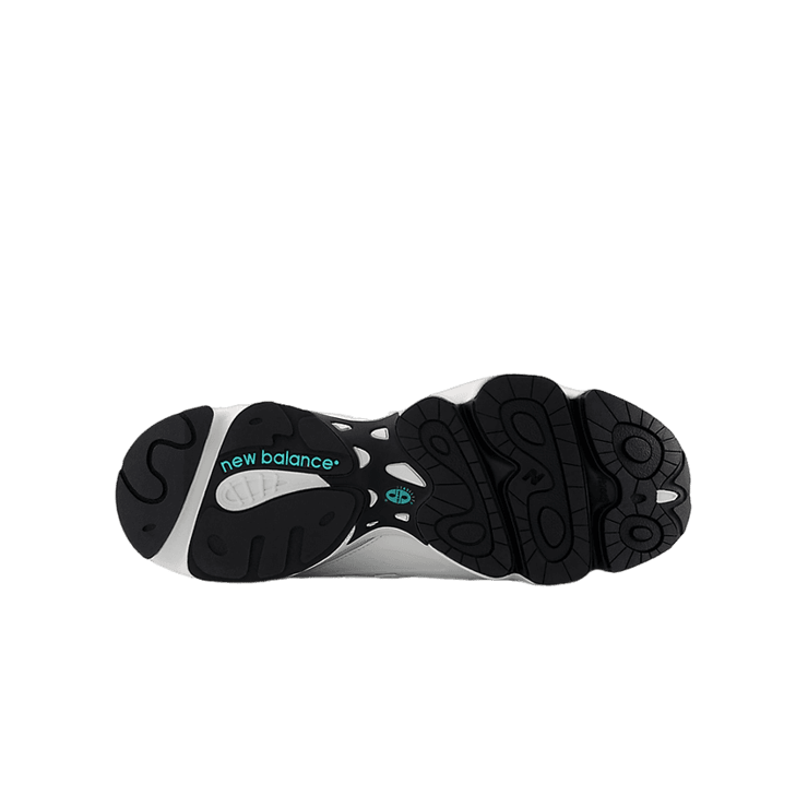 New Balance 1000 White Aqua (W) Angle 3