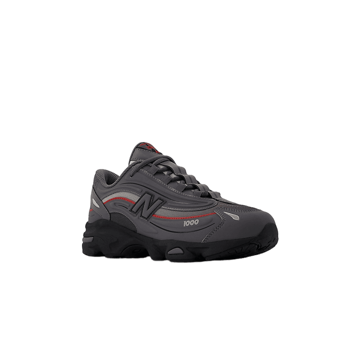 New Balance 1000 Grey Red (GS) Angle 2
