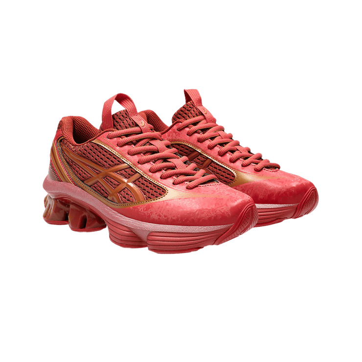 Asics US6-S Gel-Kinetic Fluent Kiko Kostadinov Cayenne Angle 0