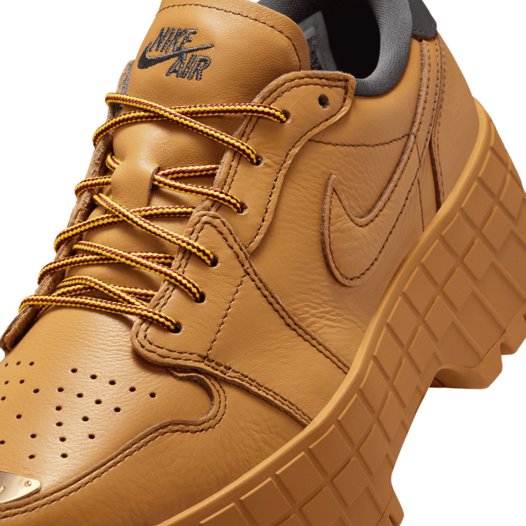 Air Jordan 1 Brooklyn Low Wheat Angle 7