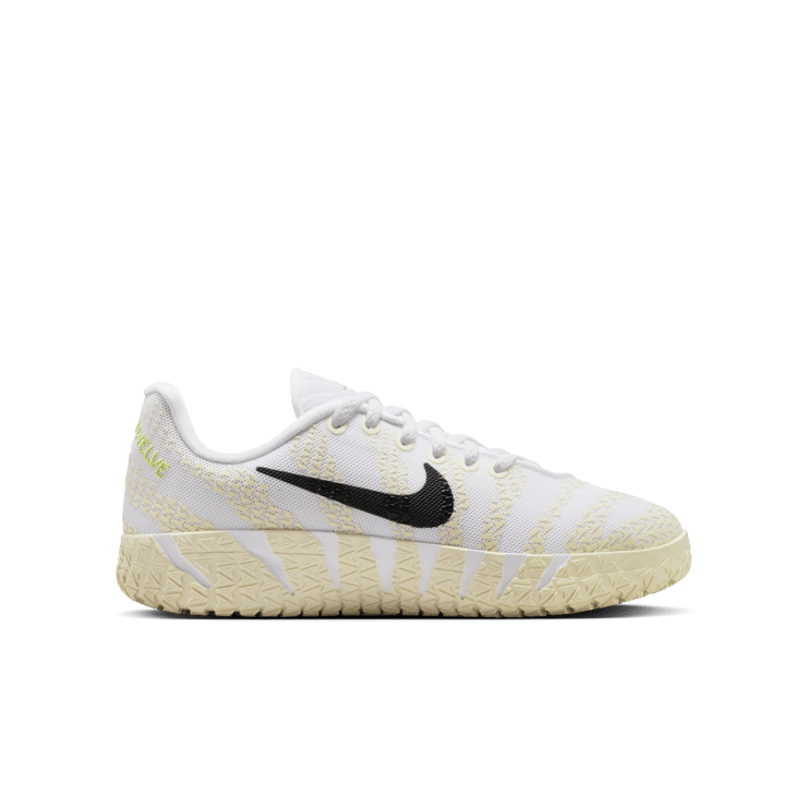 Nike Ja 3 White Black Coconut Milk (GS) Angle 1