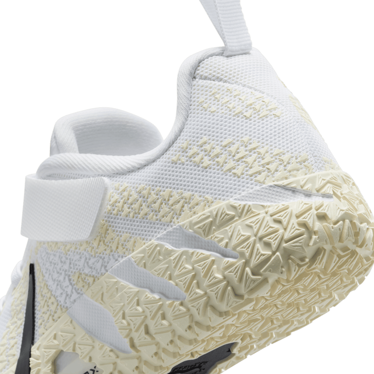 Nike Ja 3 White Black Coconut Milk (PS) Angle 7