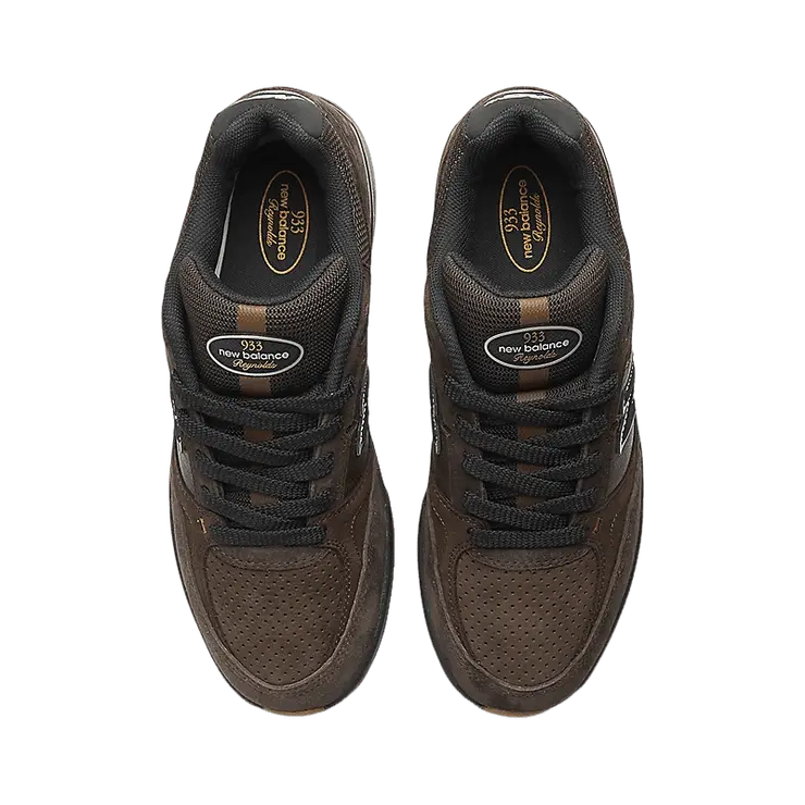 New Balance Numeric Andrew Reynolds 933 Brown Black Angle 1