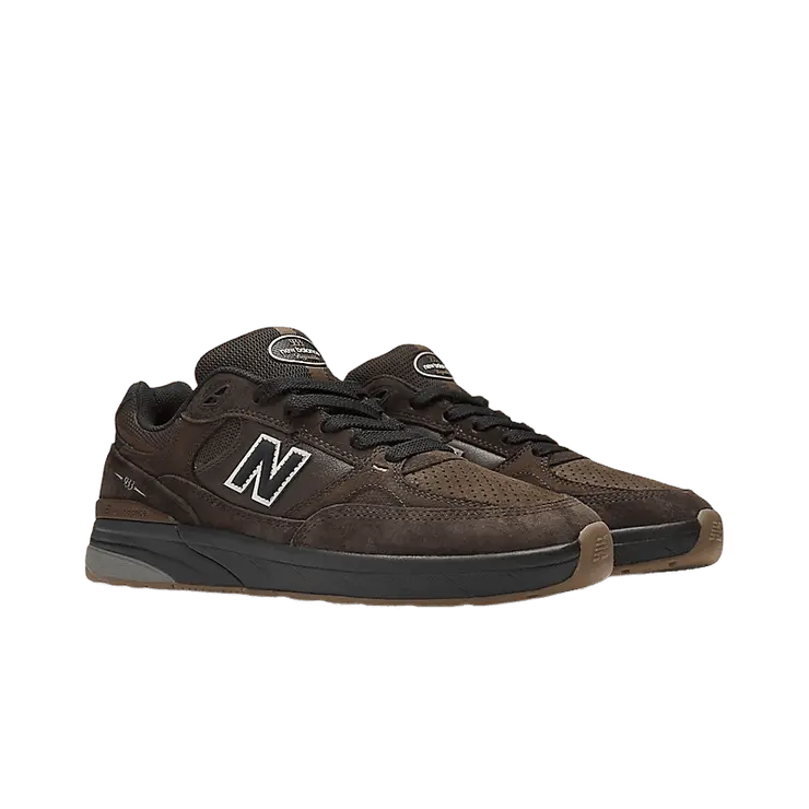 New Balance Numeric Andrew Reynolds 933 Brown Black Angle 2