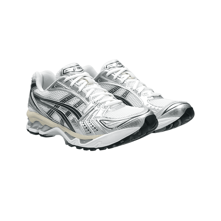 ASICS Gel-Kayano 14 White Graphite Grey Angle 0