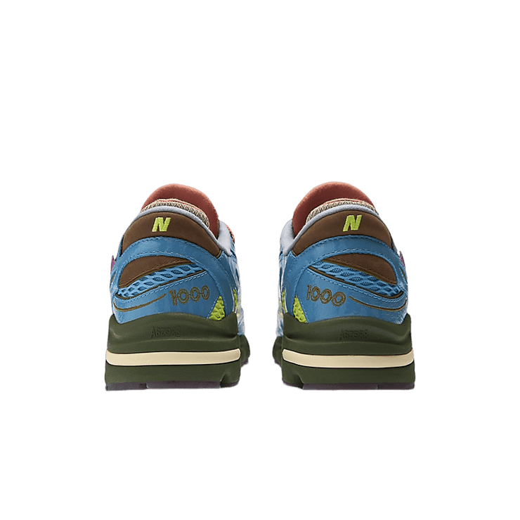 New Balance 1000 Salehe Bembury Fog Be The Cloud Angle 4