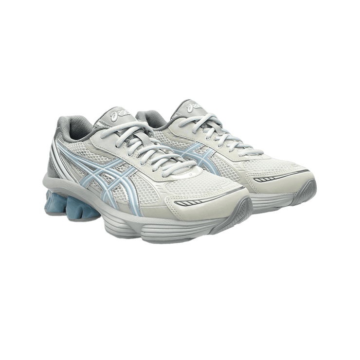 Asics Gel-Kinetic Fluent emmi Cream Soft Sky Angle 0