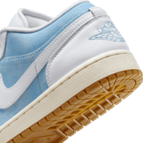Air Jordan 1 Low SE Denim Worn Blue (W) Angle 4