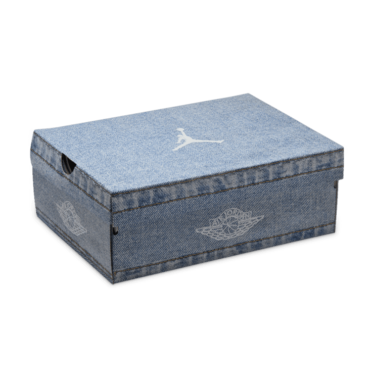 Air Jordan 1 Low SE Denim Worn Blue (W) Angle 6