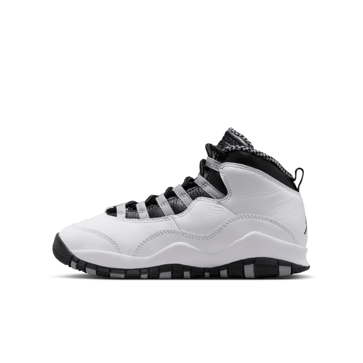 Air Jordan 10 Retro Steel Grey (2025) (GS) Angle 4
