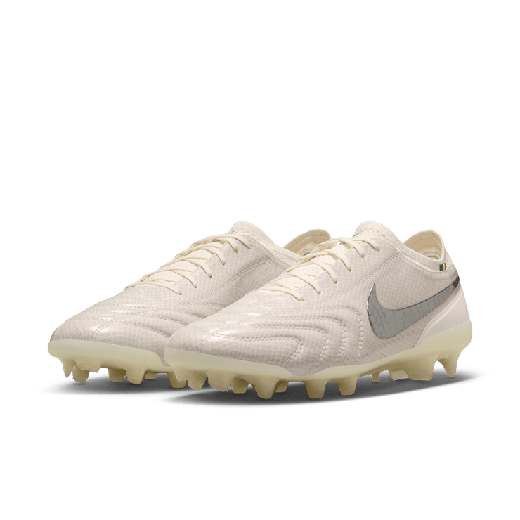 Nike Tiempo Legend 10 Elite Luxe Made in Italy White Angle 7