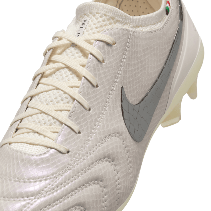 Nike Tiempo Legend 10 Elite Luxe Made in Italy White Angle 8