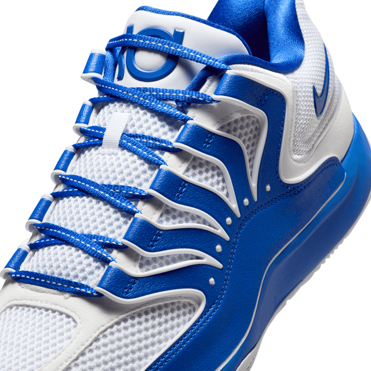 Nike KD 18 TB White Game Royal Angle 4