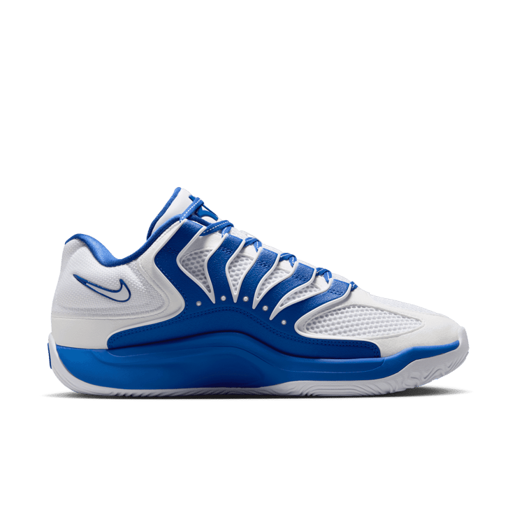 Nike KD 18 TB White Game Royal Angle 0