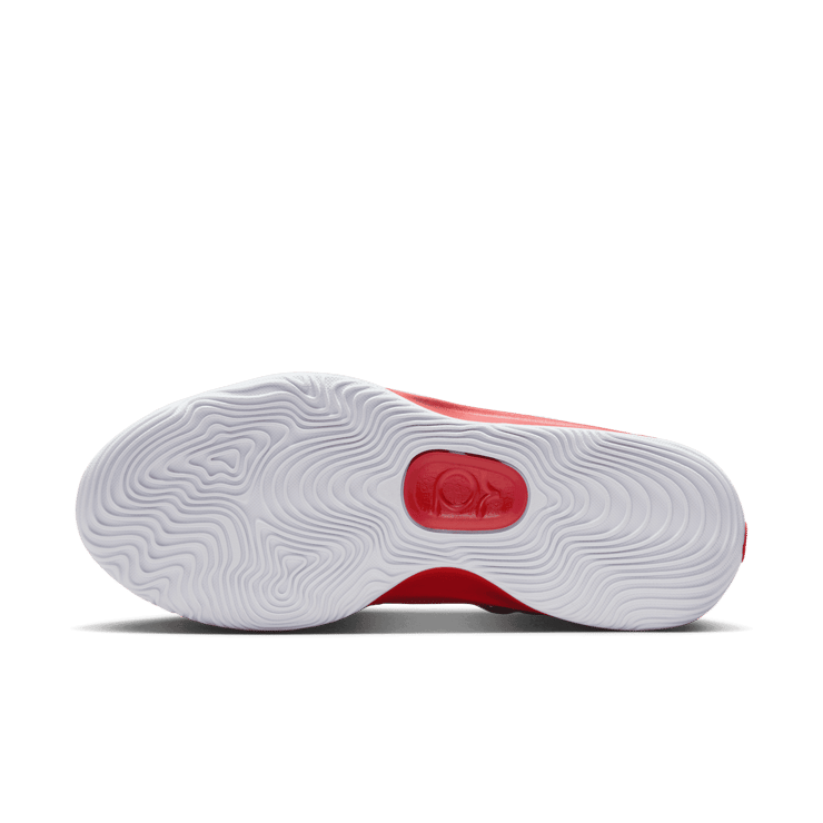 Nike KD 18 TB White University Red Angle 1