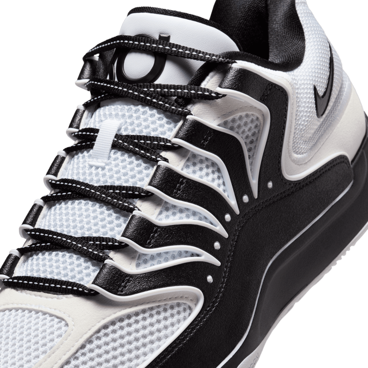 Nike KD 18 TB White Black Angle 3