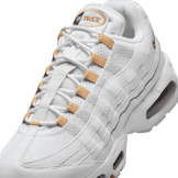 Nike Air Max 95 White Metallic Gold Angle 4