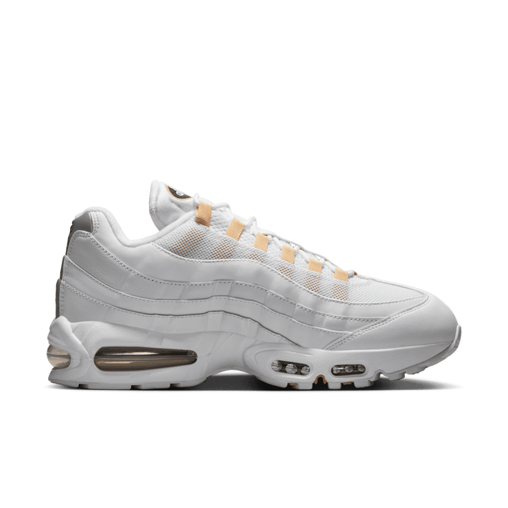 Nike Air Max 95 White Metallic Gold Angle 0